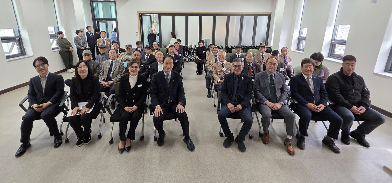 고엽제전우회 안동시지회-안동시자원봉사센터, 보훈대상자 장수사진 촬영