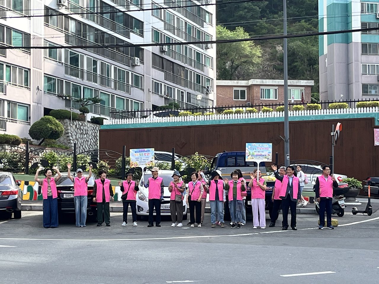 안동시 명륜동, ‘내가 먼저 인사하기’ 첫 홍보 캠페인 실시
